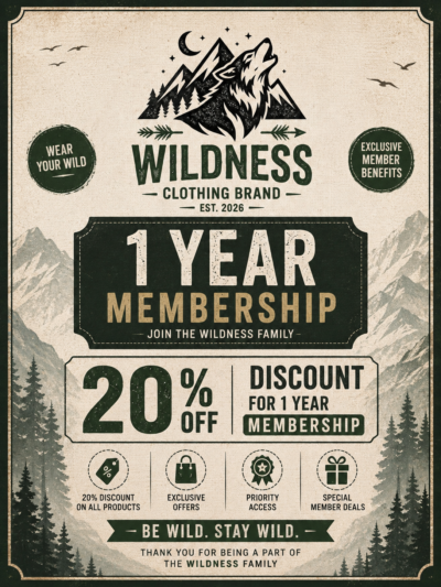 1 Year Membership Card