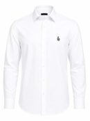 50’s Cut Cotton OxFord White Shirt