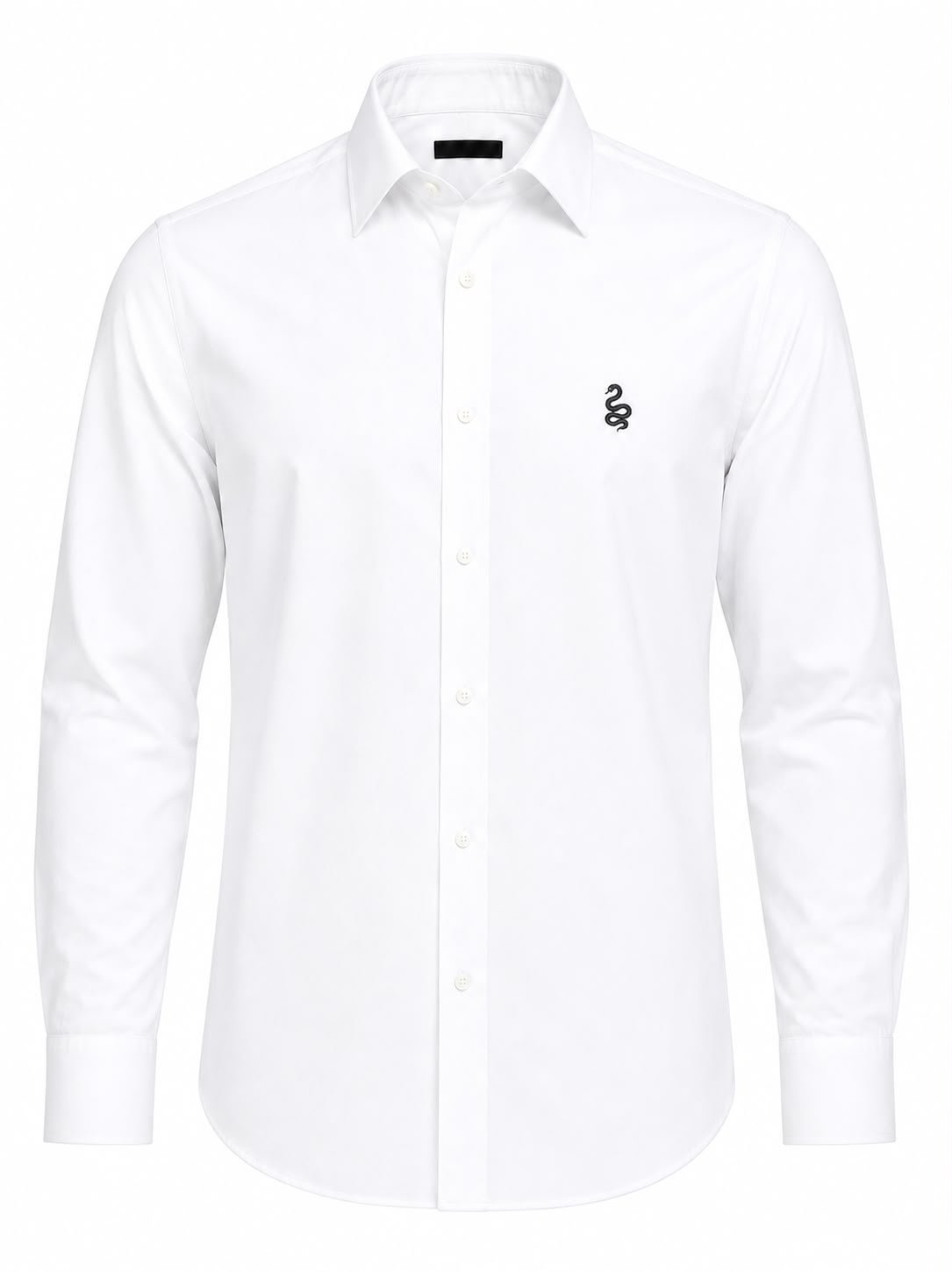 50’s Cut Cotton OxFord White Shirt