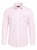 50’s Cut Cotton OxFord Pink Shirt