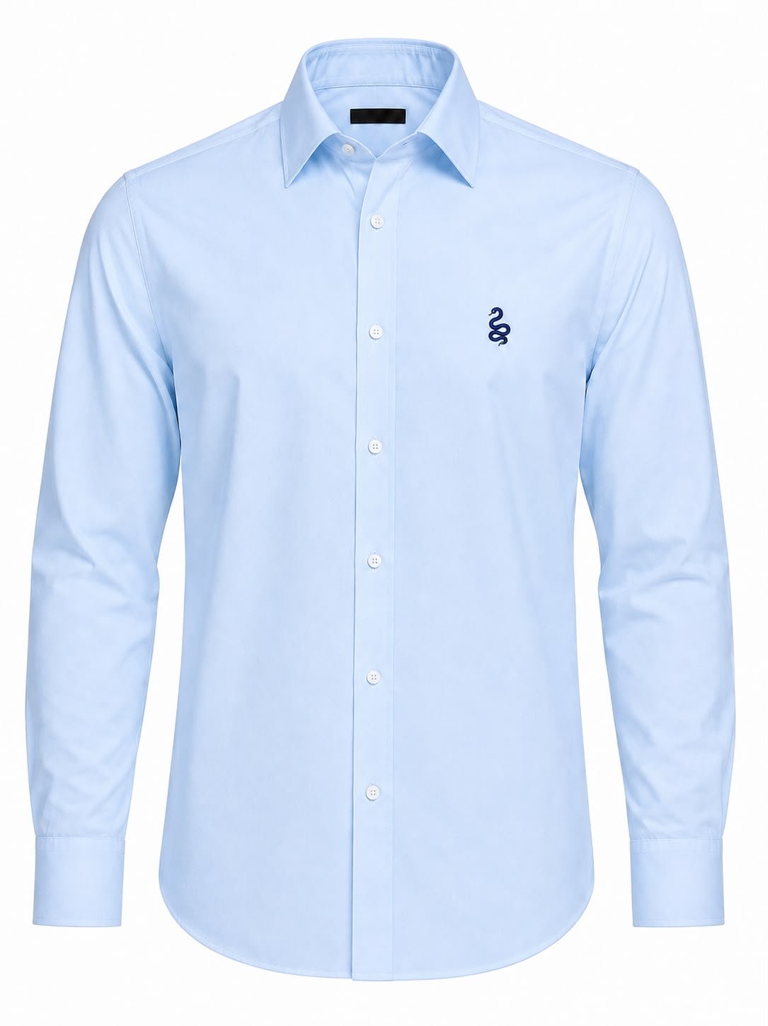 50’s Cut Cotton OxFord Lite Blue Shirt