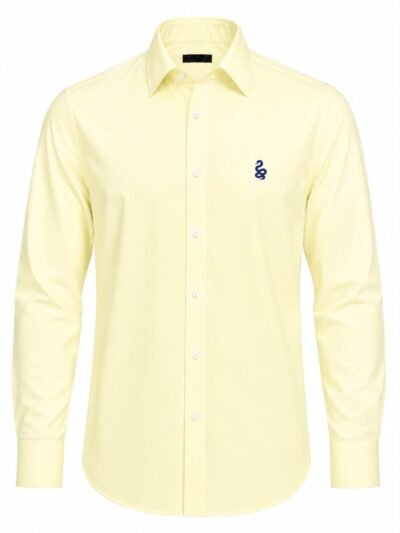 50’s Cut Cotton OxFord Lemon Shirt